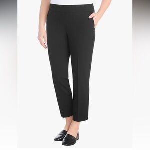 NWT Hilary Radley Pull On Ankle Pants Black Size 16